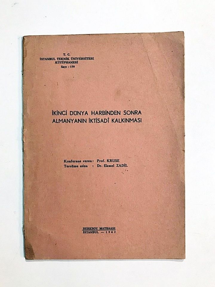 İkinci Dünya Harbinden Sonra Almanyanın İktisadi Kalkınması - Kitap