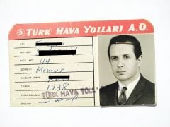 Türk Hava Yolları / Memur kimliği - Efemera.