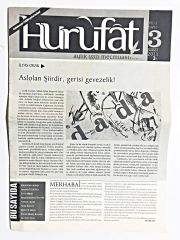 HURUFAT AYLIK YAZI MECMUASI / YIL: 1 SAYI: 3 / Şubat 2011