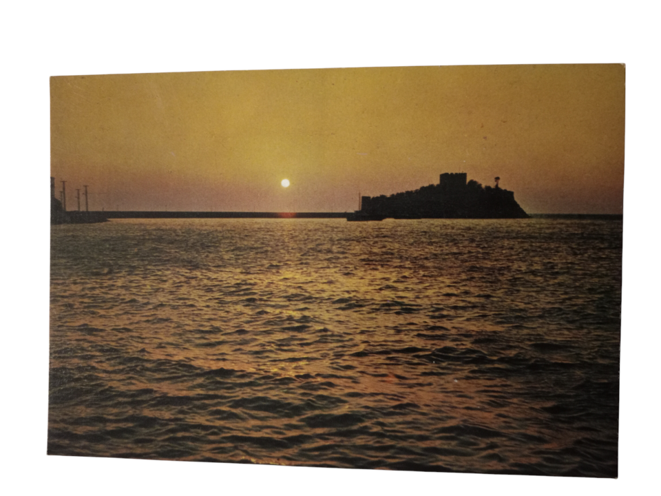 Kuşadası - Son ışıklar- Kartpostal