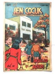 Şen Çocuk dergisi Sayı:47 Kasım 1946