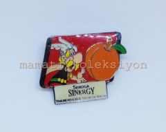 Asteriks mineli, rozet / SIDGORA Sinergy  pin -