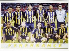 Fenerbahçe Futbol Takımı Kartpostal / Fenerbahçe Futbolcu Kartları