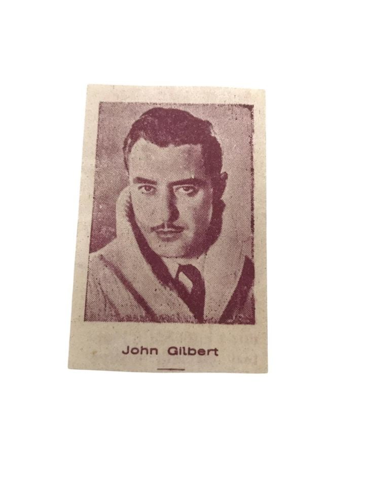 John GILBERT / Çikolata kartı