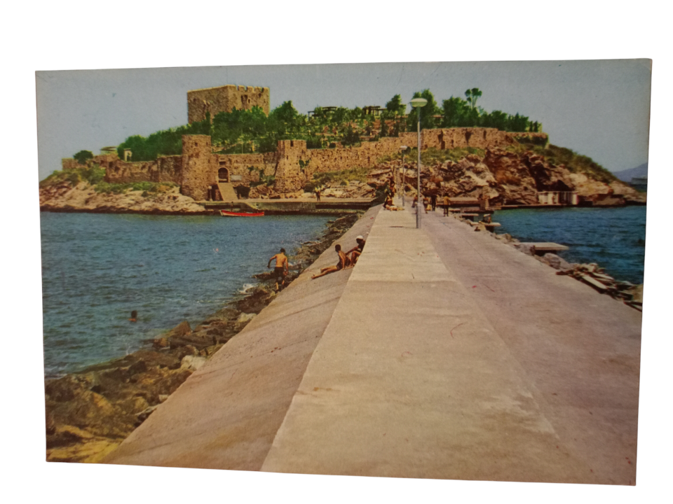 Kuşadası - Güvercin adası - Kartpostal
