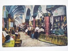 Constantinople Kapalı çarşı - Kartpostal
