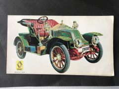 Renault 1908 - Açılır kartpostal