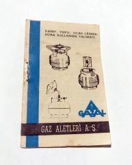 Gazal Gaz aletleri Kullanma kılavuzu