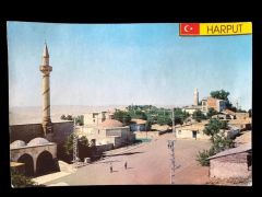Harput Şehrin genel görünüşü - Kartpostal