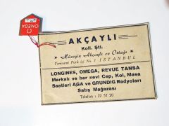 Akçaylı Koll. Şti Omega Longines Revue saatleri - Kartadres