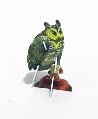 Great Horned Owl / Amerikan Puhu Kuşu. baykuş  - Maket Oyuncak