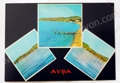 Avşa adasından görünüşler - Parçalı kartpostal Avşa Panorama ofset