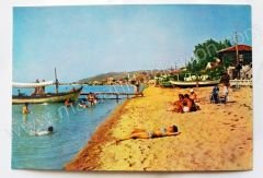 Avşa adasın plajlarından bir görünüş - Kartpostal Avşa Panorama ofset