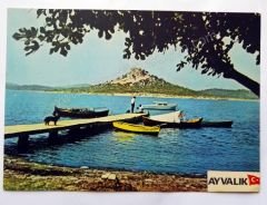 Ayvalık Türkiye Şeytan sofrası - Kartpostal Ayvalık Tuna color kartpostalları