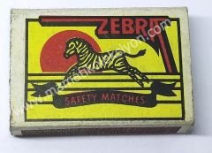 Zebra Safety Matches - Kibrit