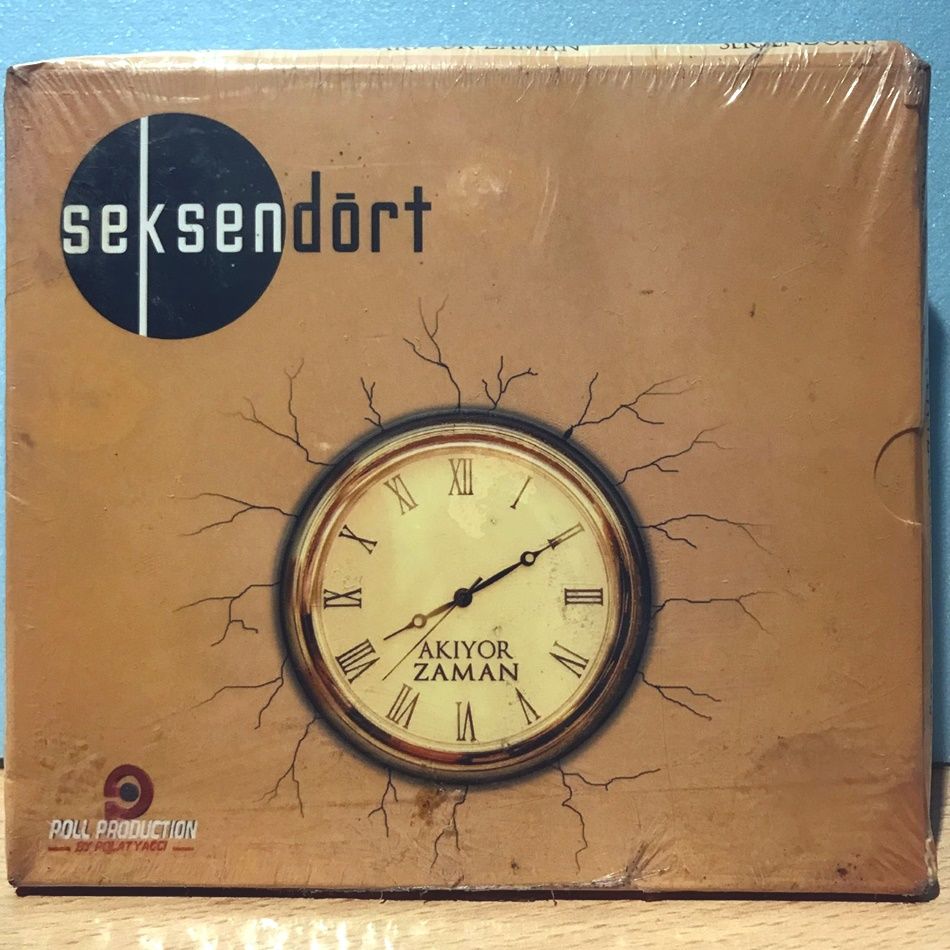 Seksendört - Akıyor zaman / Ambalajında Cd
