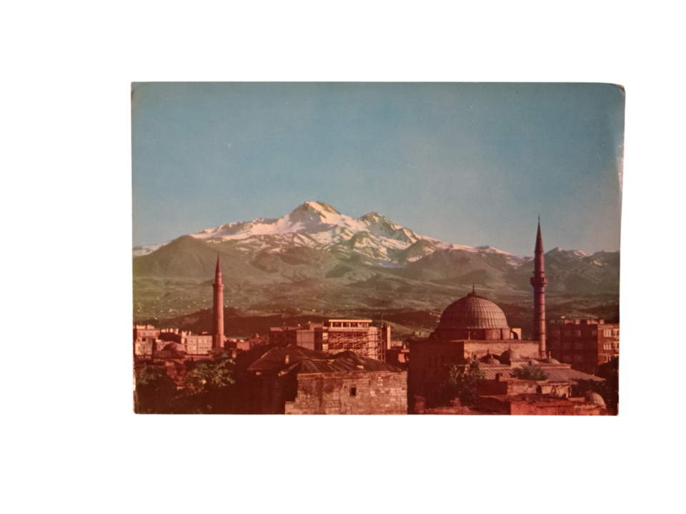 Erciyes dağı kayseri - Kartpostal