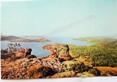 Ayvalık sahilin genel görünüşü - İlo color kartpostal