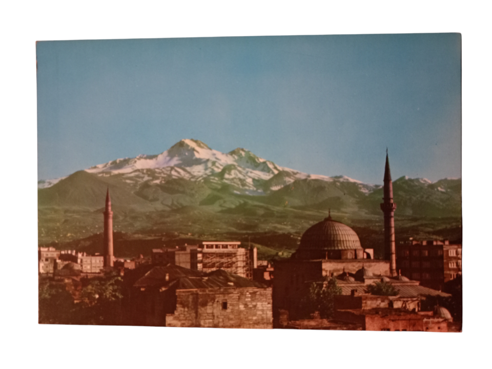 Erciyes dağı kayseri - Kartpostal