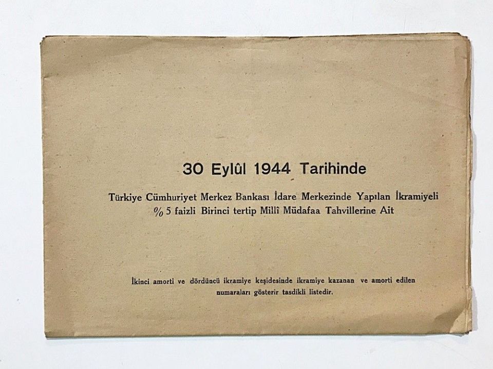 30 Eylül 1944 Tarihinde - Broşür