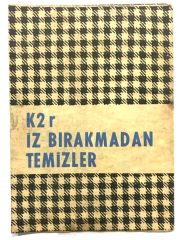 K2r İz bırakmadan temizler - Leke çıkarmanın alfabesi / Kitapçık