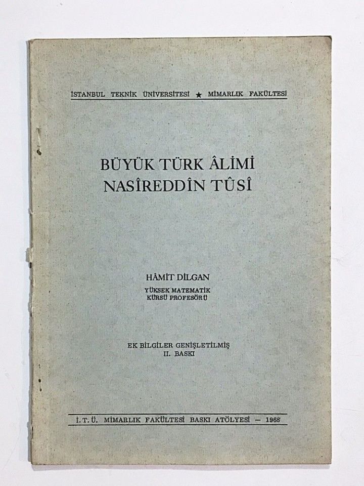 Büyük Türk Alimi Nasireddin Tusi / Hamit DİLGAN - Kitap