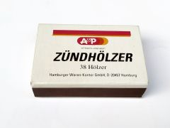 Zündhölzer 38 Hölzer Hamburg, match - Kibrit