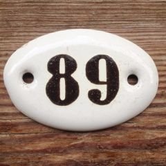 Emaye kapı numarası, 89 numara