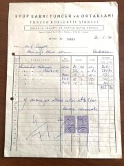 Eyüp Sabri TUNCER - Kolonya İmalatı / Fatura