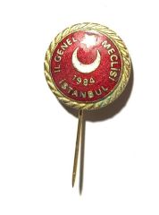 İl Genel Meclisi 1984 - Rozet