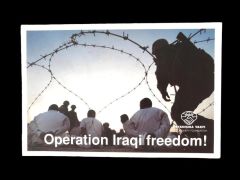 Operation Iraqi freedom - Dayanışma vakfı / Kartpostal