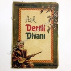 Aşık Dertli Divanı Yerli Şairler - Kitap