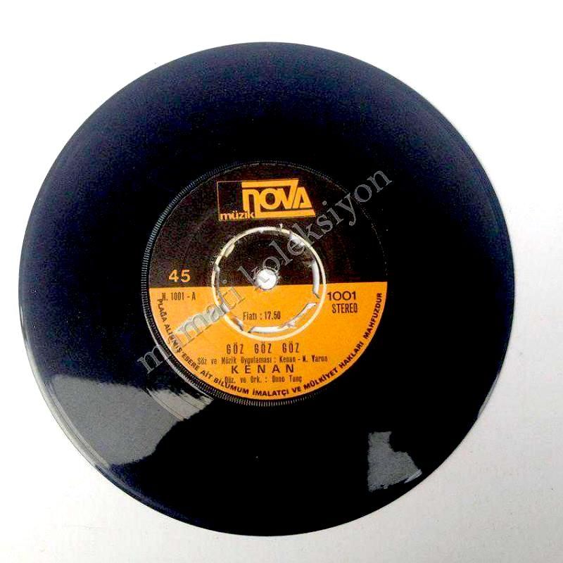 Göz göz göz, Teşekkür ederim - Kenan - 45'lik Plak