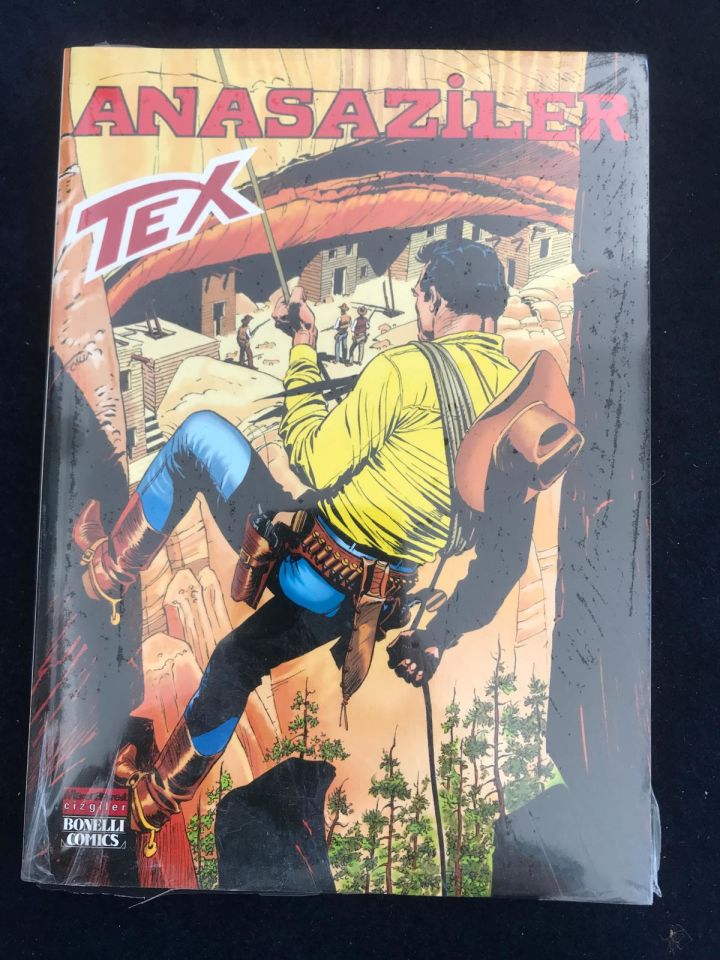Tex - Anasaziler / Ambalajında - Eski çizgi roman