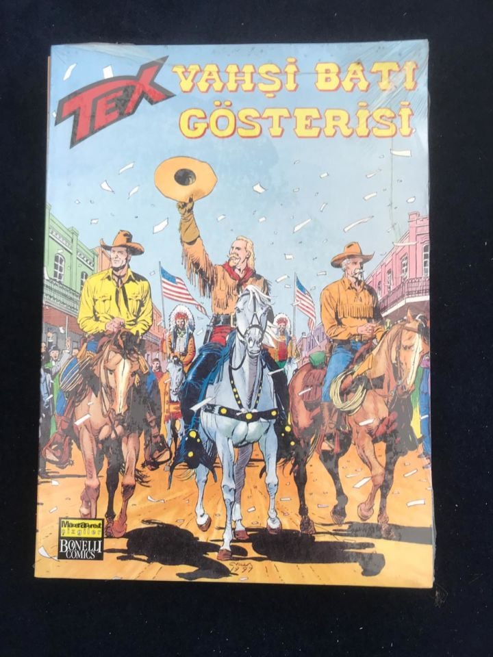 Tex - Vahşi batı gösterisi / Ambalajında - Eski çizgi roman