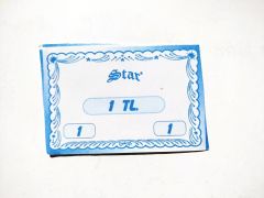 1 TL - Star / Şaka Reklam paraları