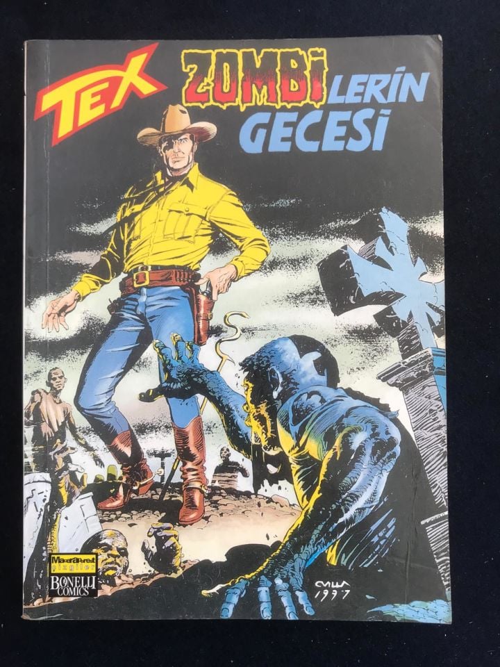 Tex - Zombi'lerin gecesi - Eski çizgi roman