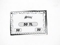 50 TL - Star / Şaka Reklam paraları