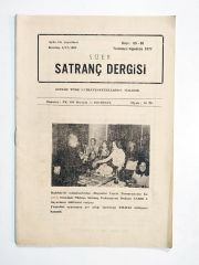 Süer Satranç Dergisi Say:85-86 / 1977 - Dergi