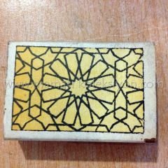 Kav kibritleri desenli