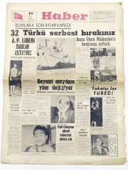 Rumlara son ihtar - Eski çingene güzeli / 18.5.1964Haber Gazetesi - Gazete