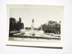 Adana Atatürk anıtı 1947 - 6x9 fotokart