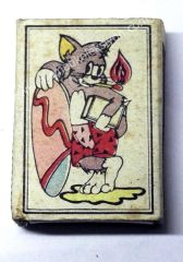 Tom ve Jerry - Tom resimli kibrit  P.A.L. - S. A. Braila
