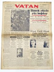 Ekmek, Trabzon - 2 Ağustos 1941 tarihli Vatan gazetesi