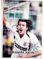 İbrahim AKIN  / B.J.K. - Beşiktaş Futbolcu Kartları