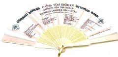 Osmanlı Bankası - Orpheus Oda Orkestrası 1987 / Konser hatırası, yelpaze - NADİRR