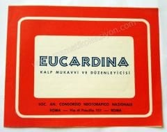 Eucardina Kalp mukavvi ve düzenleyicisi - Pedrelli ticaret - Efemera