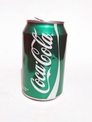 Coca Cola Yeşil renkli kutu cola - İçi boştur
