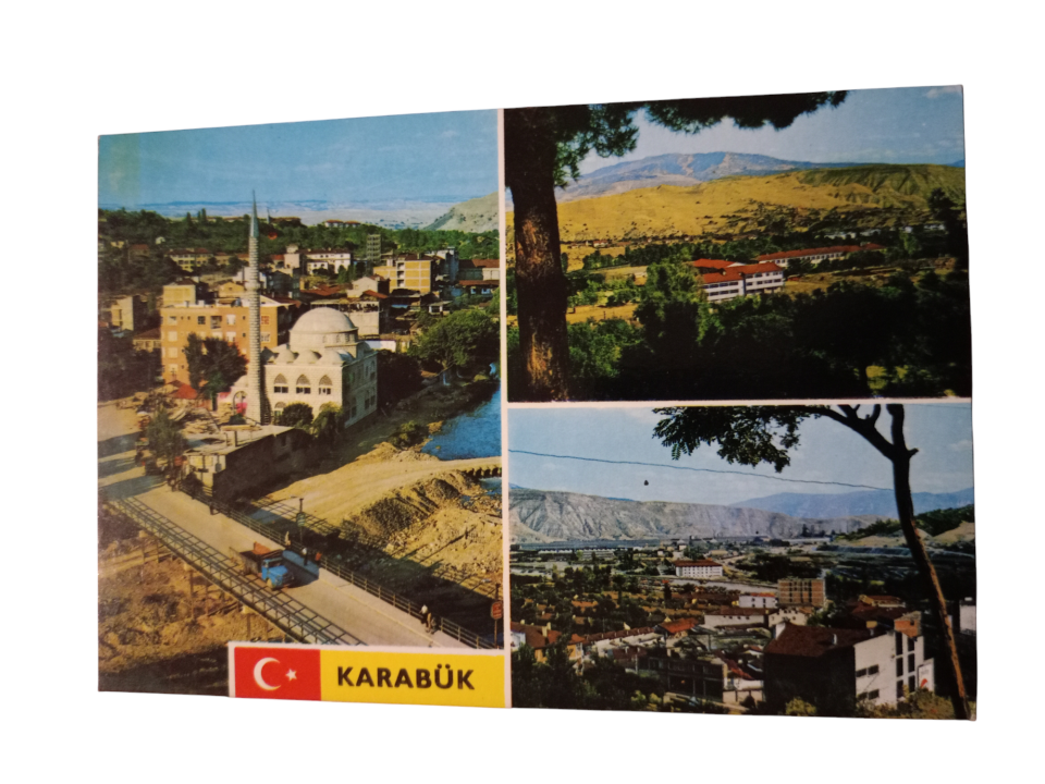 Karabük / Ticaret Kartpostal - 1970'li yıllara ait kartpostal / Arkası yazısız