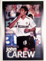 John CAREW  / B.J.K. - Beşiktaş Futbolcu Kartları